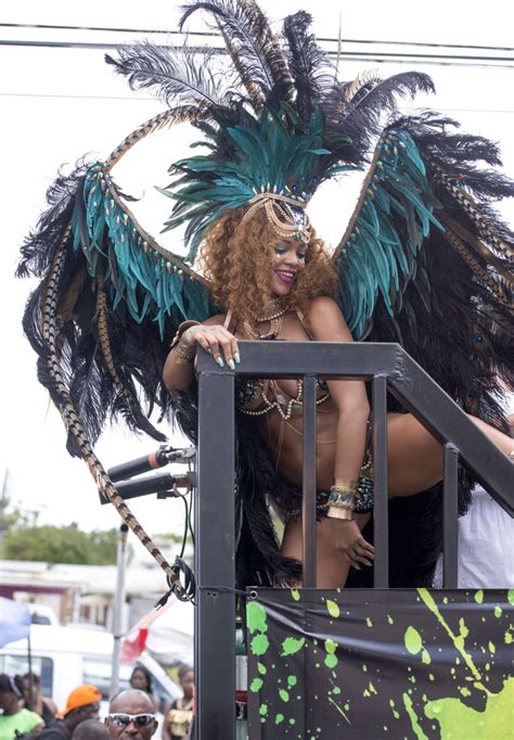 Rihanna Carnival Festival Barbados August 2015 Popsugar Celebrity Photo 12