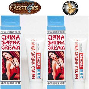 China Shrink Cream 2 PACK Vaginal Muscle Tightening NassToys Original