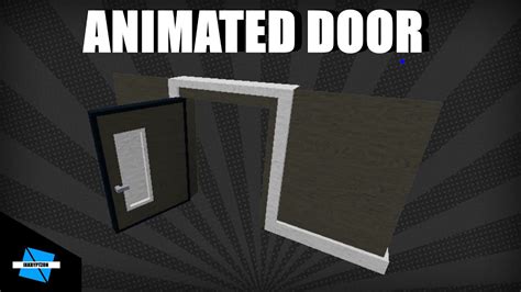Animated Door Tutorial Roblox Studio Youtube