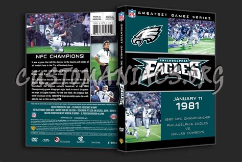 Nfl Greatest Games Series Philadelphia Eagles Dvd Cover Dvd Covers
