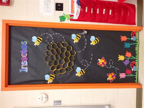Insects Display Door Insects Theme Classroom Displays Minibeasts
