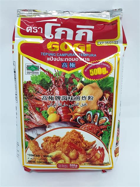 gogi tempura flour 500g yao thai supermarket