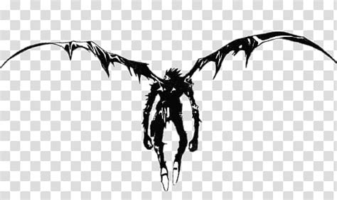 Including transparent png clip art, cartoon, icon, logo, silhouette, watercolors, outlines, etc. , Death Note Ryuk character transparent background PNG ...