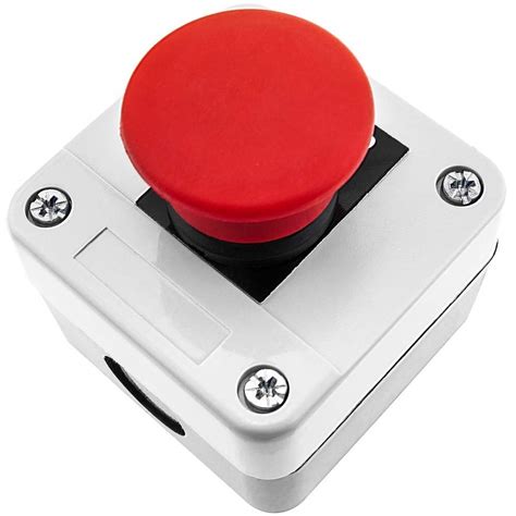 Teknic 10a Mushroom Head Push Button For Industrial At Rs 110piece In Delhi