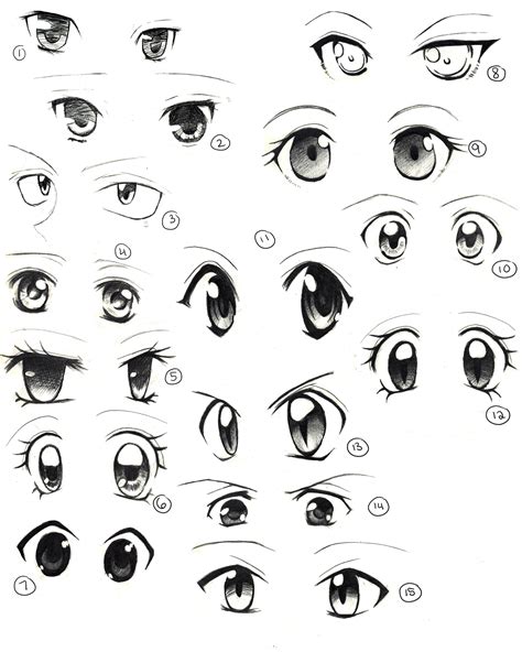 See more ideas about anime drawings tutorials, anime drawings, drawings. Anime Eyes Practice by saflam on deviantART | Anime eye drawing, Anime eyes, How to draw anime eyes