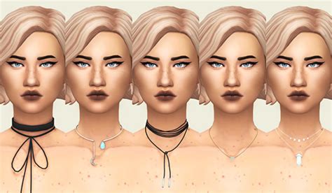 Sims 4 Maxis Match Finds — What R Ur Fav Cc Necklaces Tysm 💞
