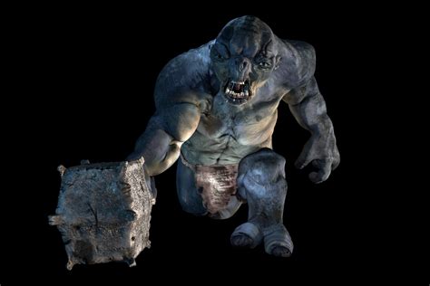 Cave Troll Lord Of The Rings Zbrushcentral