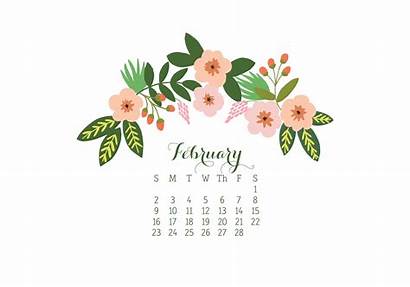 February Desktop Wallpapers Monthly Stationery Calendar Calendars