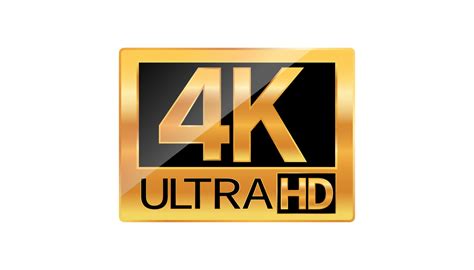 4k Ultra Hd Logo 4k Logo 4k Hd Png Transparent Png Tr
