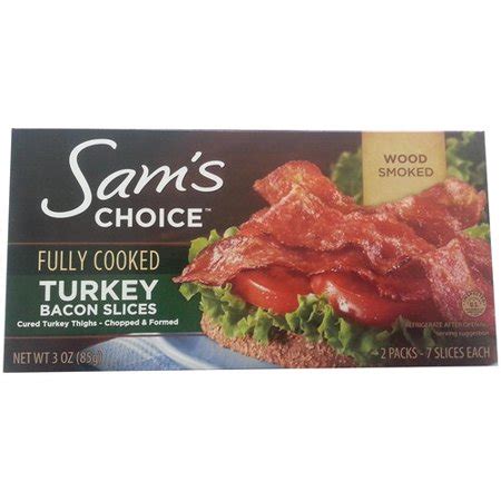 11/26/17 my mom ordered the publix thanksgiving dinner service for 18 and it was terrible!she is so the instructions said to just heat, but when she opened the package it was watery and not done! Sam's Choice Fully Cooked Turkey Bacon, 3 oz - Walmart.com