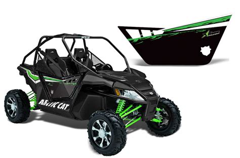 Your arctic cat wildcat trail has a top, rear window & back panel; Arctic Cat Wildcat 1000 2 Door Graphics for Pro Armor ...