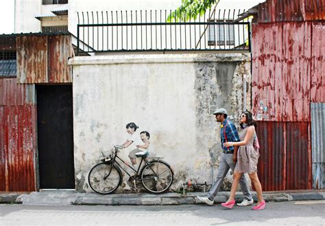 Penangs Street Art In 15 Photos The Petite Wanderess
