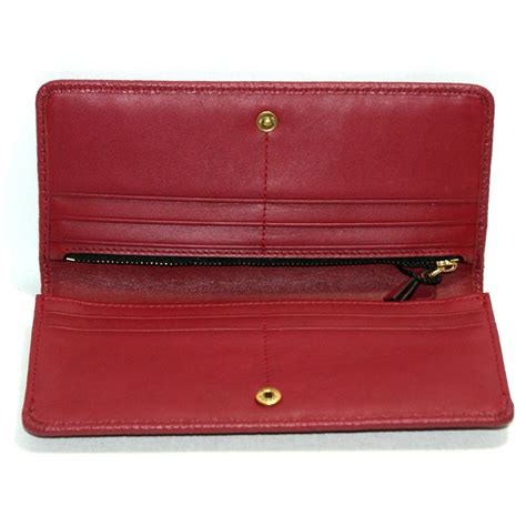 Marc By Marc Jacobs Merlot Leather Flap Wallet/ Clutch #M0008451 | Marc By Marc Jacobs M0008451