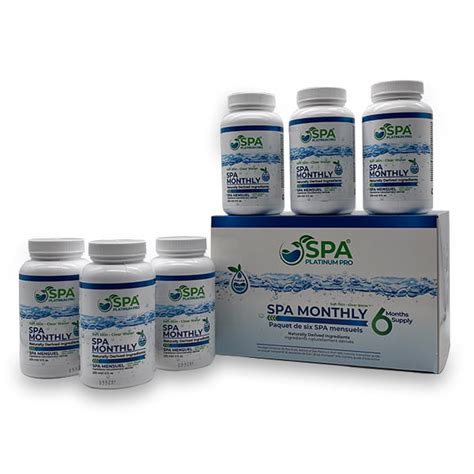 Spa Platinum Pro Natural Hot Tub Treatment Hot Tub Water Treatment Easy To Use Spa Water