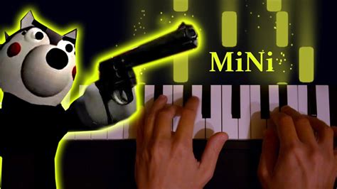 Main Menu Theme Piggy Book 2 Soundtrack Mini Piano Tutorial Youtube