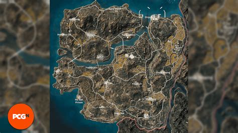 Pubg Map Every Map In 2022 Pcgamesn
