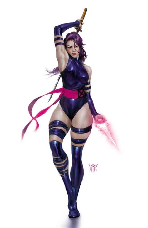 X Men 19 Miguel Mercado Exclusive Psylocke Virgin Variant ~ Marvel