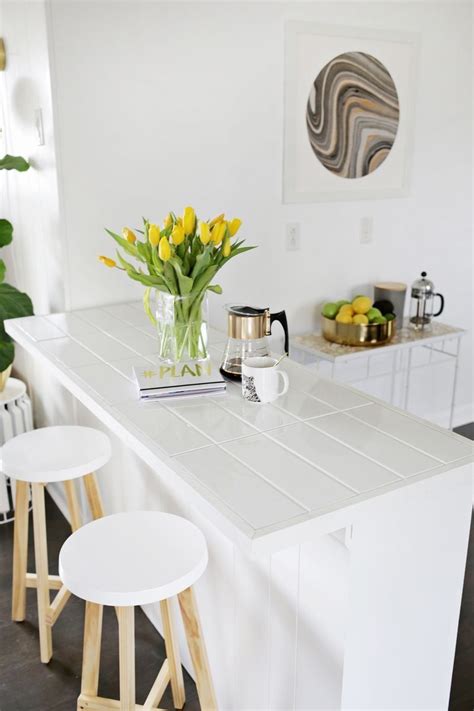 We Tend To Think Of Tiled Countertops As A Cheap And Imperfect Solution
