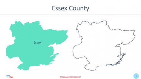 Uk England Essex Map Free Download Powerpoint Templates