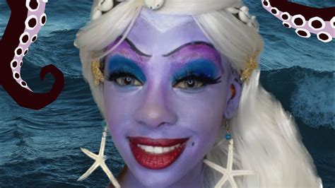 The Little Mermaid Ursula Makeup And Cosplay Shorts Thelittlemermaid Youtube