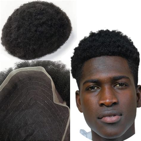 Buy Afro Curl Toupee For Black Men African Toupee For Men Yanahair Men