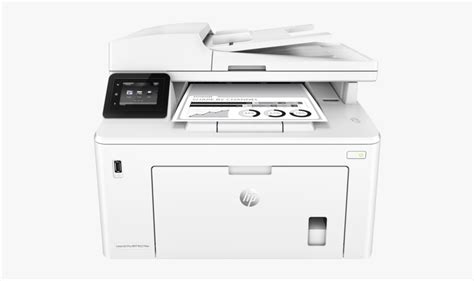 Mobile printing from anywhere with the free hp eprint app, easily print from your iphone with airprint, send work from your device to any company printer using google cloud print, print without a network using. Hp Laserjet Pro Mfp M227fdw, HD Png Download - kindpng