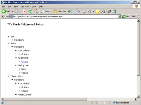 Treeview Microsoft Aspnet 20 Step By Step Step By Step Microsoft