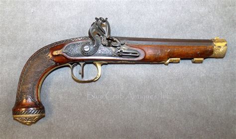 Rare Fine Russian Tula Arsenal Model 1833 Flintlock Dragoon Pistol Cal 71