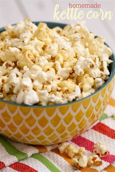 Sweet and salty, with an irresistibly crispy outer layer, kettle corn is a. Homemade Kettle Corn