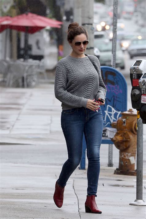Kelly Brook In Tight Jeans Out In La Gotceleb