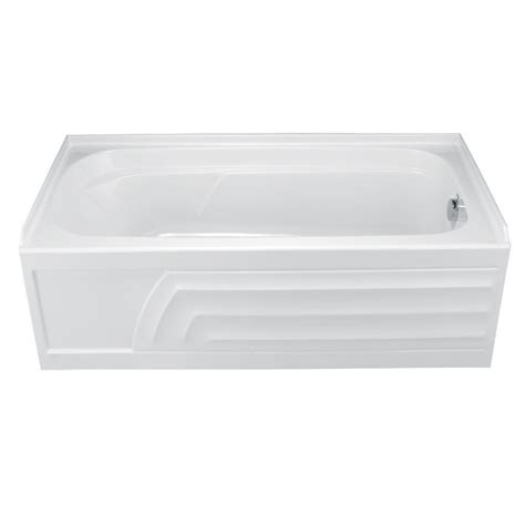 The amazing finish of this bathtub makes it a perfect fit for any modern interior décor. American Standard Colony 5 ft. Acrylic Right-Hand Drain ...
