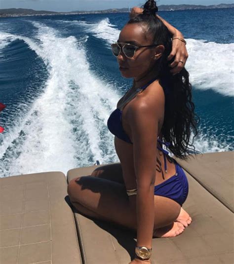 little mix leigh anne pinnock instagram fans wowed by braless reveal daily star