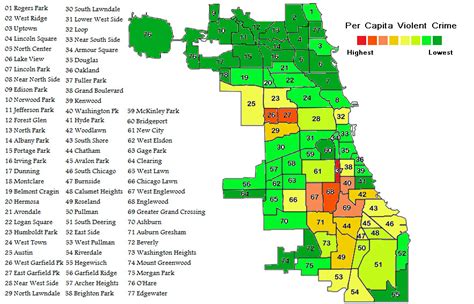 Where is the best crime rate in Chicago?