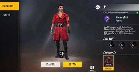 Garena free fire announced on its official facebook page that all players can get one of the game characters for free on august 23. Free Fire's new character "K": All you need to know about ...