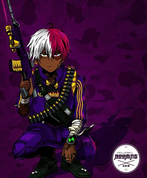 Anime Supreme Wallpapers In 2021 Black Anime Characters Anime