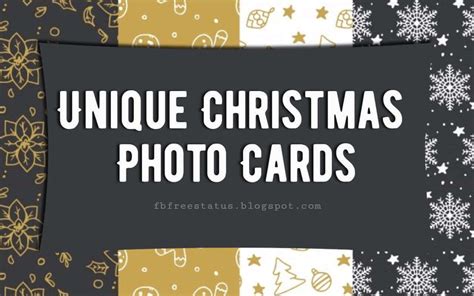 Random mugs and other boring presents are ancient history! 27 Free Unique Christmas Photo Cards For Print