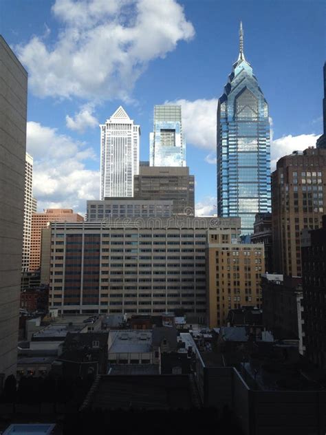 Philadelphia Skyline Editorial Stock Photo Image Of Buildings 43031558