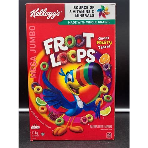 Kelloggs Froot Loops Mega Jumbo Cereal 11kg