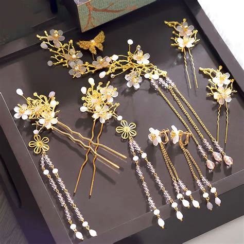 Buy Ancient Traditional Chinese Hairpin Hair Pin Stick Bridal Hair Accessories
