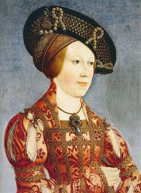 Princess Anne Of Hungary And Bohemia By Hans Maler 1519 Costume