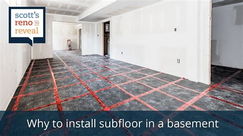 Why To Install Subfloor In A Basement Basement Layout 37908699 Long