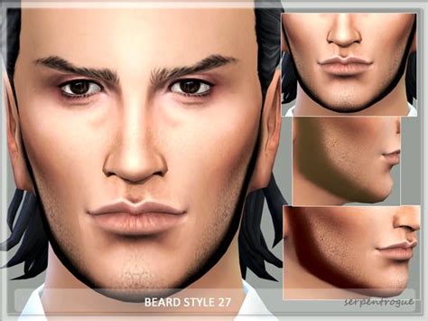 The Sims Resource Beard Style 27 By Serpentogue • Sims 4 Downloads