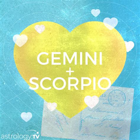 Gemini And Scorpio Compatibility Astrologytv