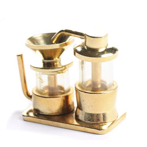 Cup from coffee and the newspaper. Dollhouse Miniature Old Fashioned Coffee Maker - Kitchen ...
