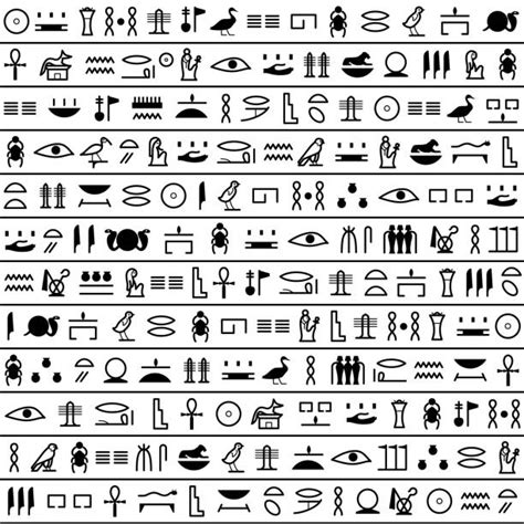 Hieroglyphics Illustrations Royalty Free Vector Graphics And Clip Art