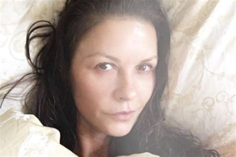 Naked Truth Catherine Zeta Jones 47 Reveals What She Looks Like Without Makeup In Stunning