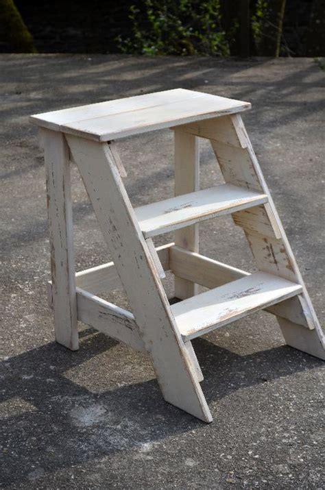 The stair calculator is used for calculating stair rise and run, stair angle, stringer length, step height, tread depth, and the number of steps required for a given run of stairs. Ana White | Vintage step stool end table, in 1:1 and 1:12 ...