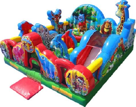 Animal Kingdom Toddler Inflatable Playground Toddlers Preschoolers