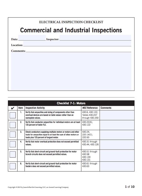 Like all other form controls, the check box control resides on the developer tab, which does not appear on the excel ribbon by default. Electrical Inspection Checklists (Checking, Verifying and ...