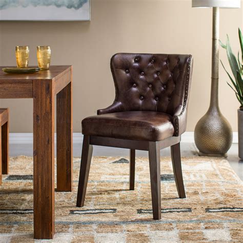 Belham Living Winston Low Back Tufted Dining Chair Set Of 2
